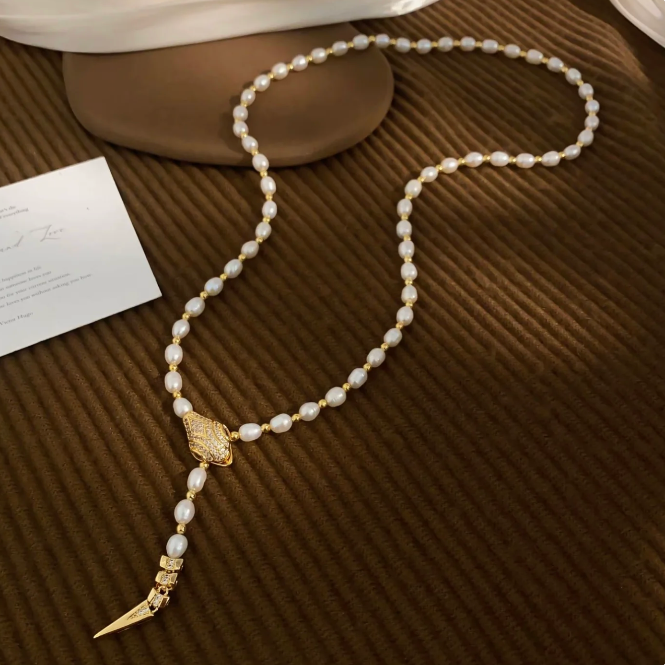 Necklace with Freshwater Pearl
