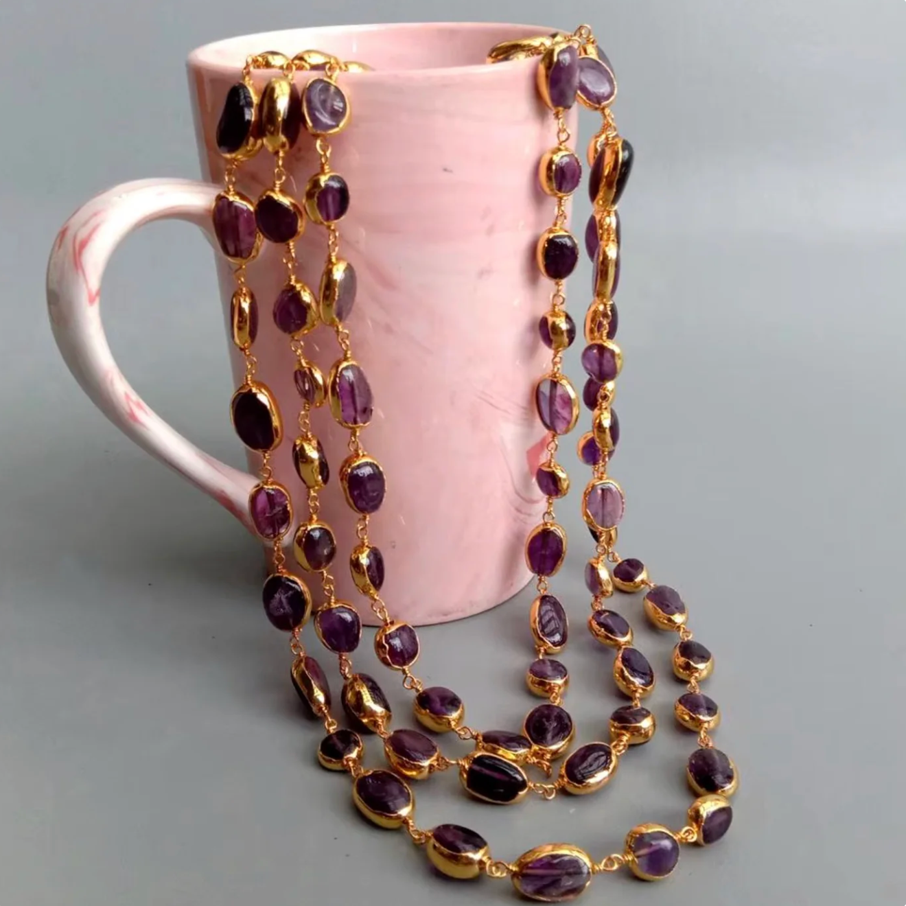 Elegant Amethyst Necklace